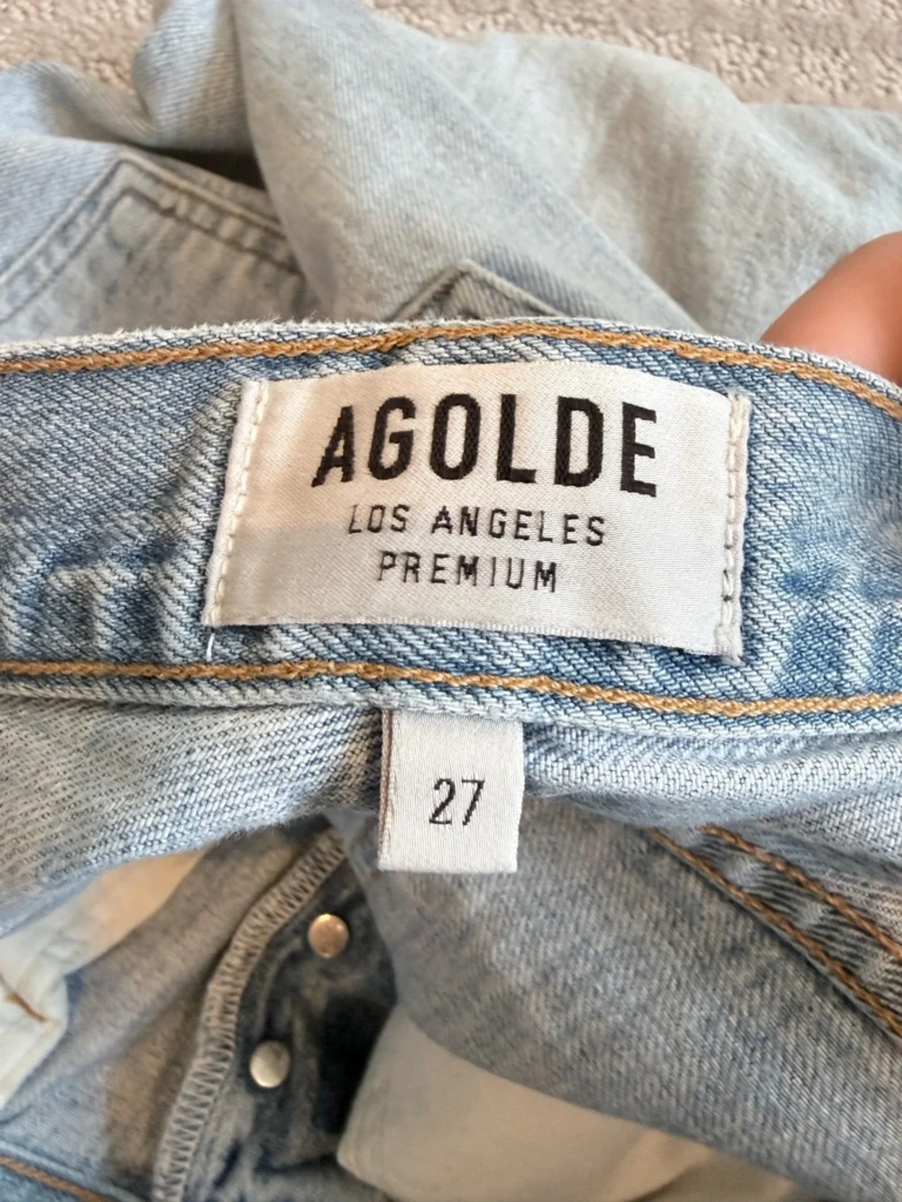 Agolde Riley crop - Picture 4 of 5